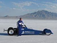 Il dragster da record alimentato a... formaggio!