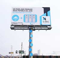 La pubblicita' rifornisce d'acqua potabile una comunita' di Lima