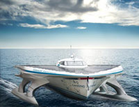 Andar per mare: il catamarano a emissioni zero