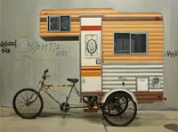 Il camper diventa ecologico e trova posto su una bicicletta