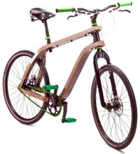 Bonobo, la bicicletta in legno che viene dalla Polonia