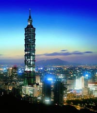 Taipei 101, l'eco grattacielo più alto del mondo