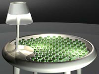 Moss Table, il tavolino biofotovoltaico che produce energia grazie al... muschio