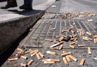 Mozziconi di sigaretta, al via la campagna di sensibilizzazione