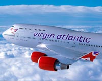 Un eco carburante permettera' ai voli della Virgin Atlantic di tagliare le emissioni di CO2 del 50%