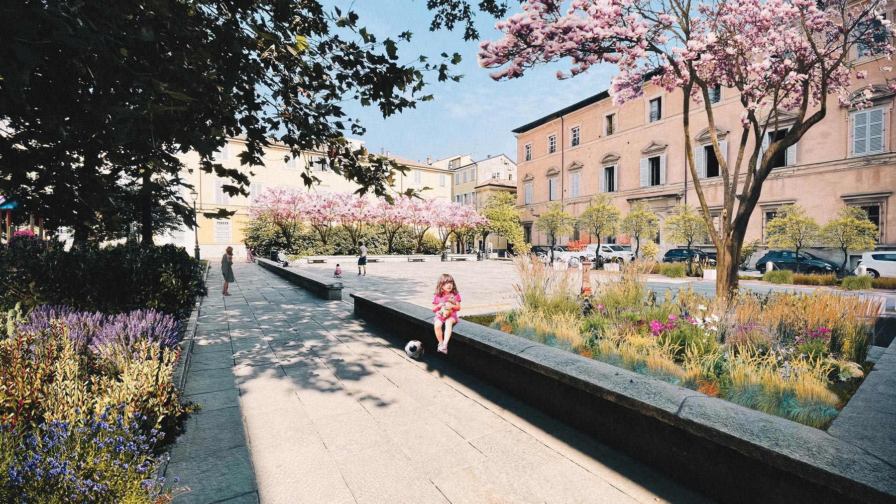 A Parma un progetto rimuove l'asfalto per contrastare le isole di calore