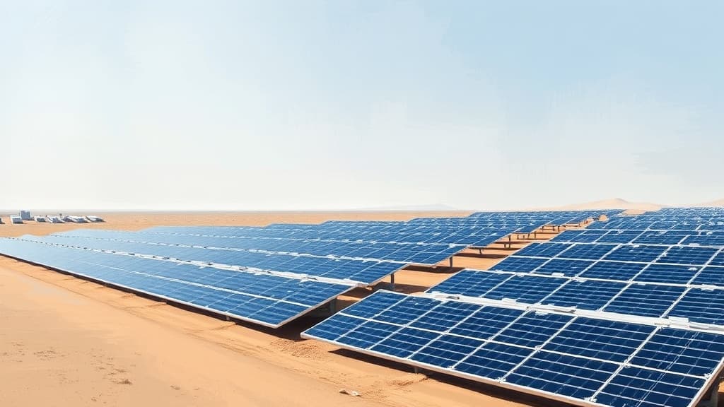 Ad Abu Dhabi nasce il progetto solare più grande al mondo: energia pulita 24 ore su 24