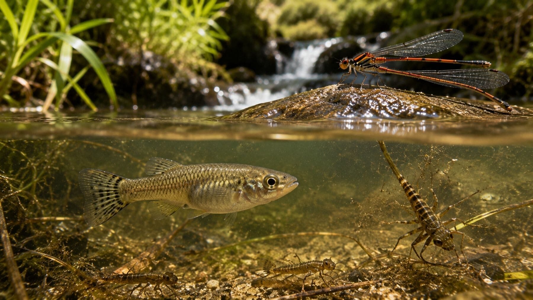 Il pesce introdotto nel 1905 contro le zanzare ha ridotto le damigelle hawaiane a 34 popolazioni