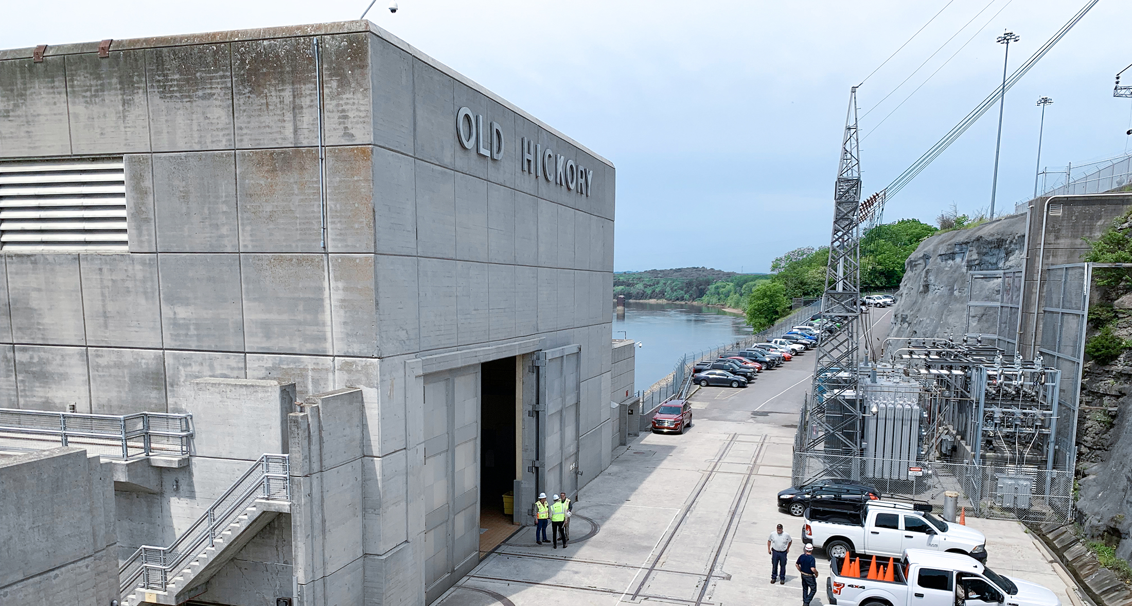 Idroelettrico a Old Hickory, rotori da cinque a sette pale e da 25 a 40,5 MW