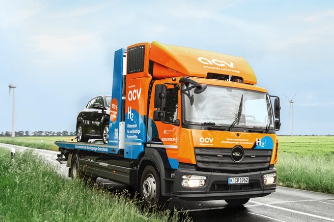 Soccorso stradale: debutta in Germania il primo carro attrezzi a idrogeno